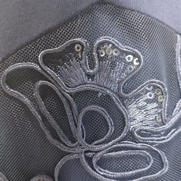 Alex Evenings Sleeveless Gown 12 Embroidered Lace Skirt 81171030 Mother Wedding - Picture 8 of 13